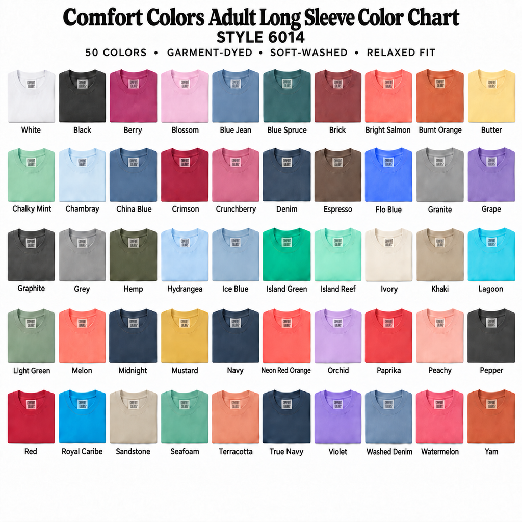 Custom Faith Based Long Sleeve Shirt Adult & Youth