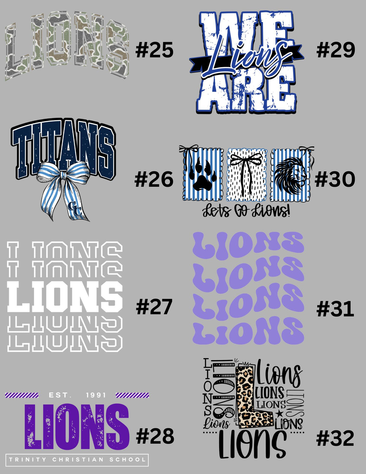 Custom School Spirit Short Sleeve Shirt Adult & Youth