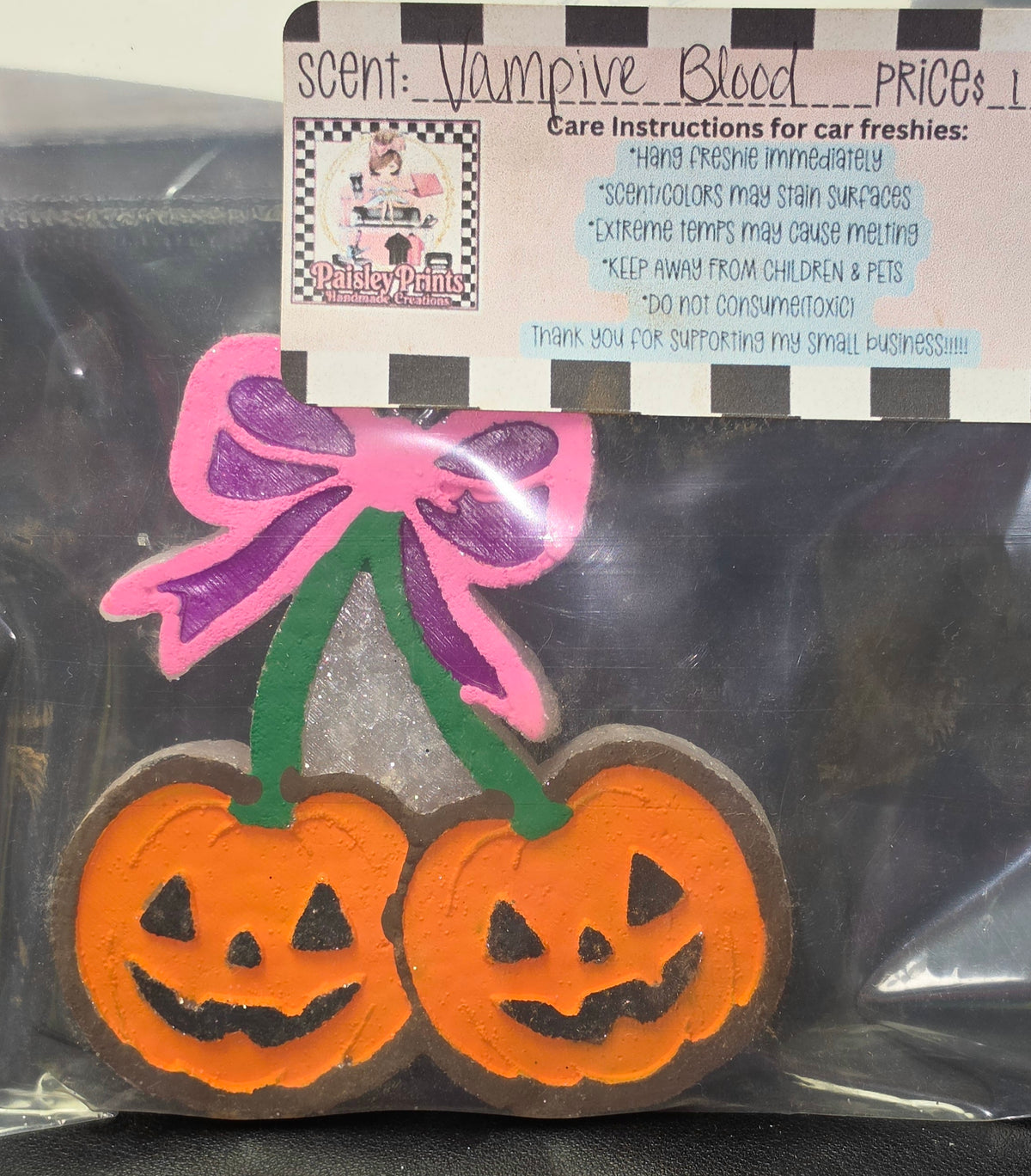 Car Freshies by Paisley's Handmade Creations